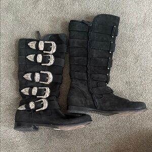 Balmain x Giuseppe Zanotti buckle boots
